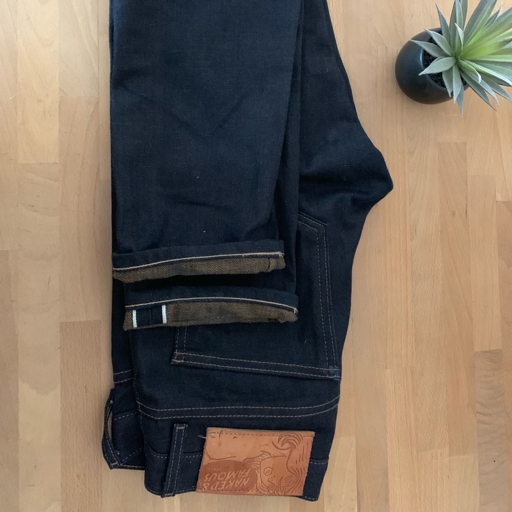 Naked and Famous - Kakishibu Selvedge Skinny Fit